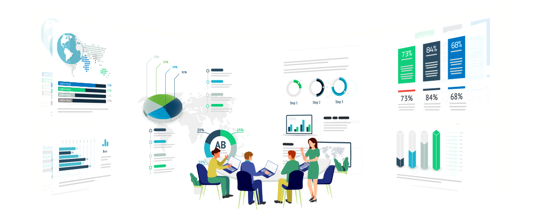qmchashi允許您使用事實、指標和數據來推動戰略業務決策.