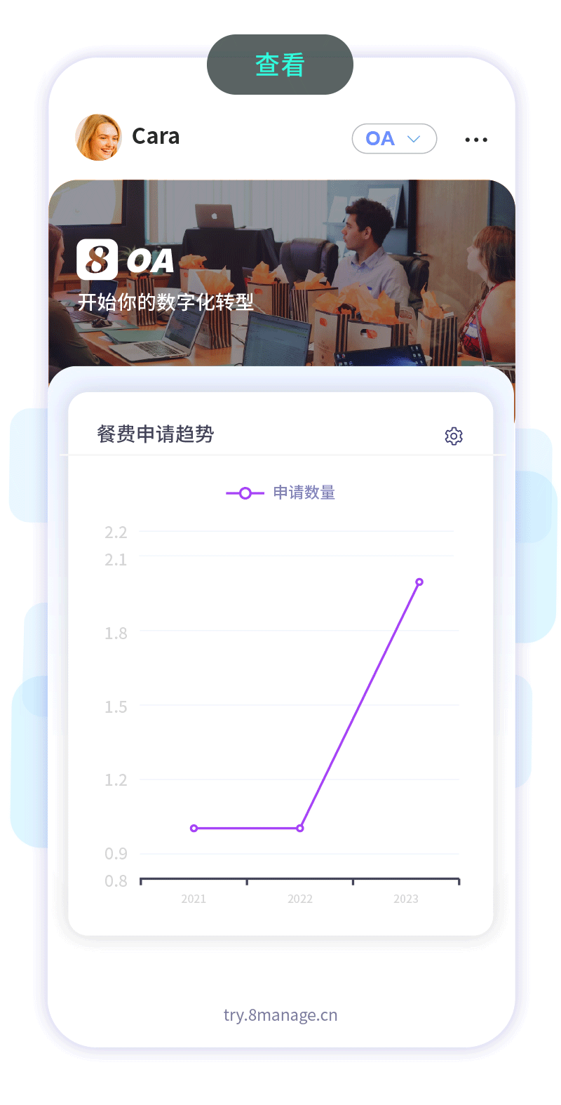 qmchashi 辦公自動化（OA）的移動辦公提供了各種各樣的好處，從(cong) 節省成本到方便，可以幫助您的業(ye) 務成功。