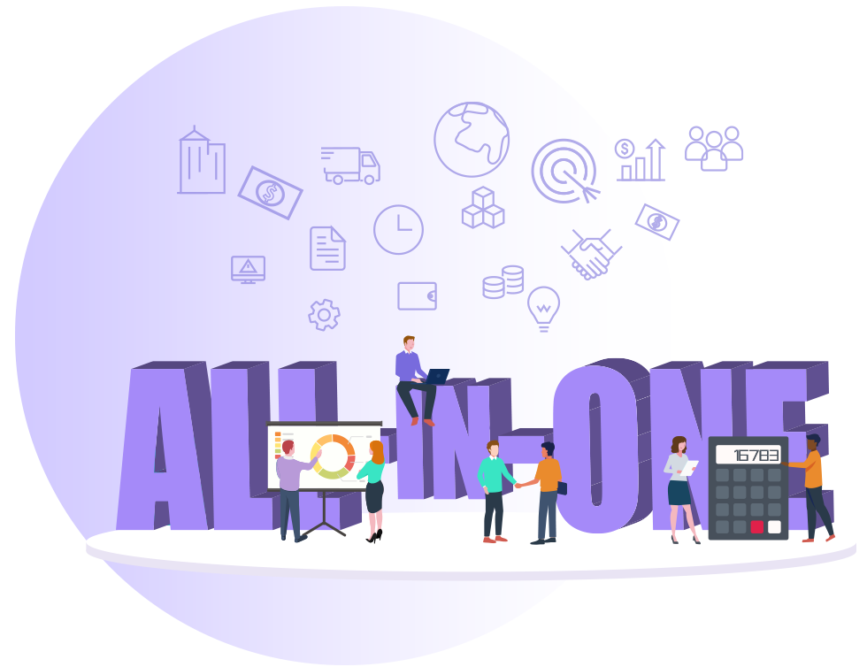 用於技術現代化或數字化轉型的多功能ERP