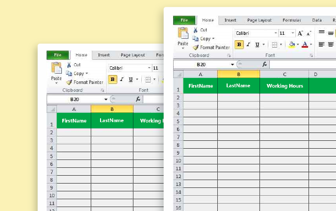 qmchashi 工時表還可以提供考勤信息，用於(yu) 工資計算。