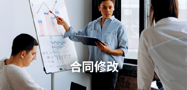 qmchashi SRM 采購合同管理為您提供處理合同修改和變更管理的功能。