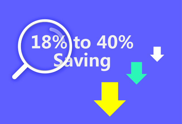 qmchashi SRM 反向電子競價(jia) 提供至少40%的成本節約。