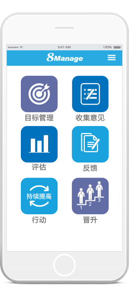 qmchashi HCM係統績效管理移動應用界麵